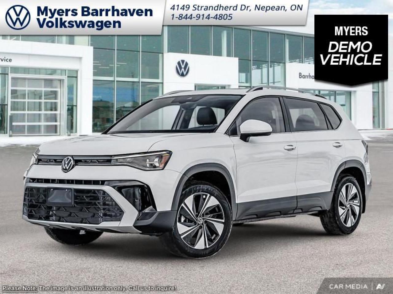 Used 2025 Volkswagen Taos Highline  - Leather Seats for sale in Nepean, ON