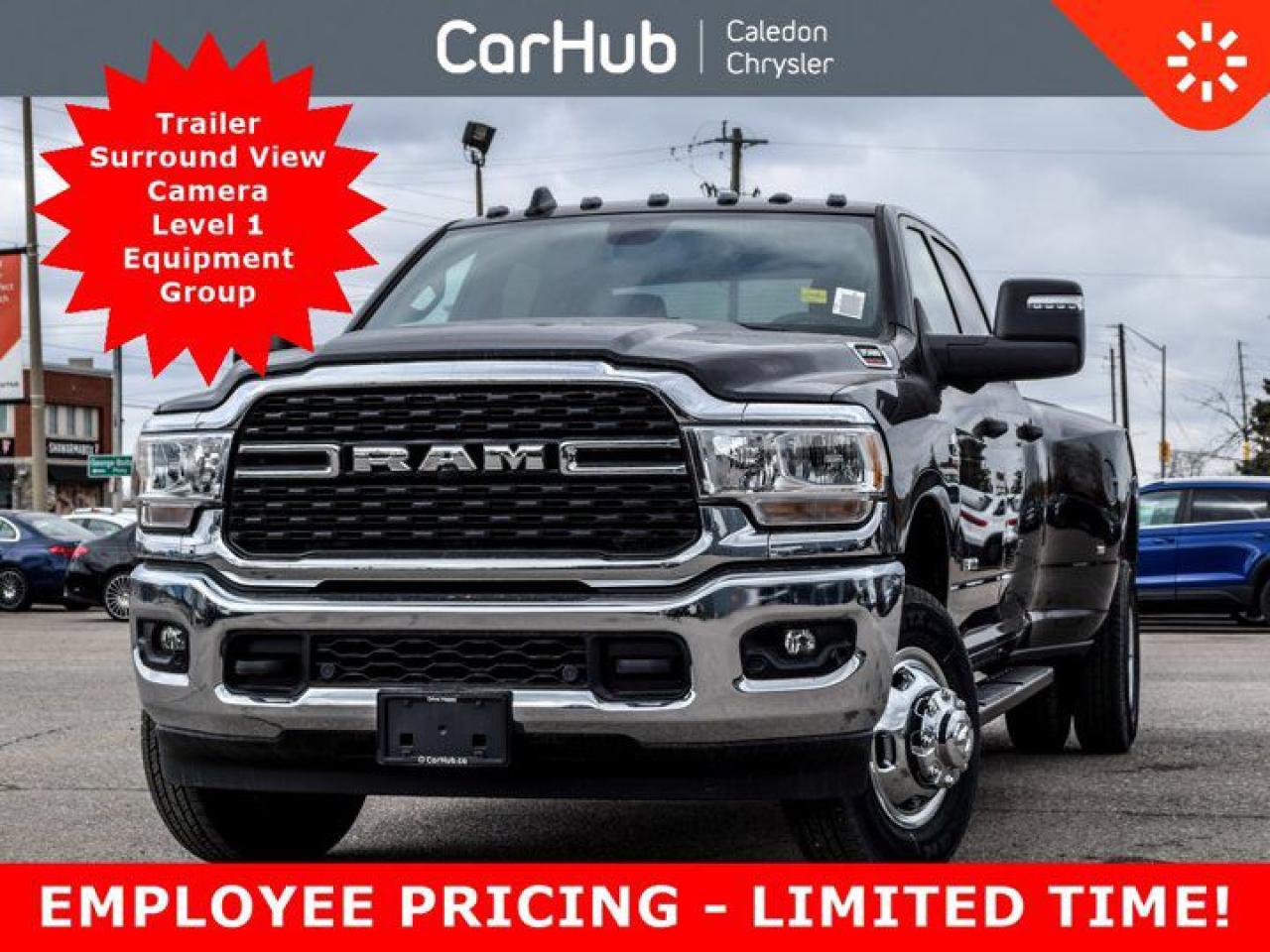 New 2024 RAM 3500 Big Horn 4x4 Crew Cab 8' Box 360Cam Towing Tech Grp for sale in Bolton, ON