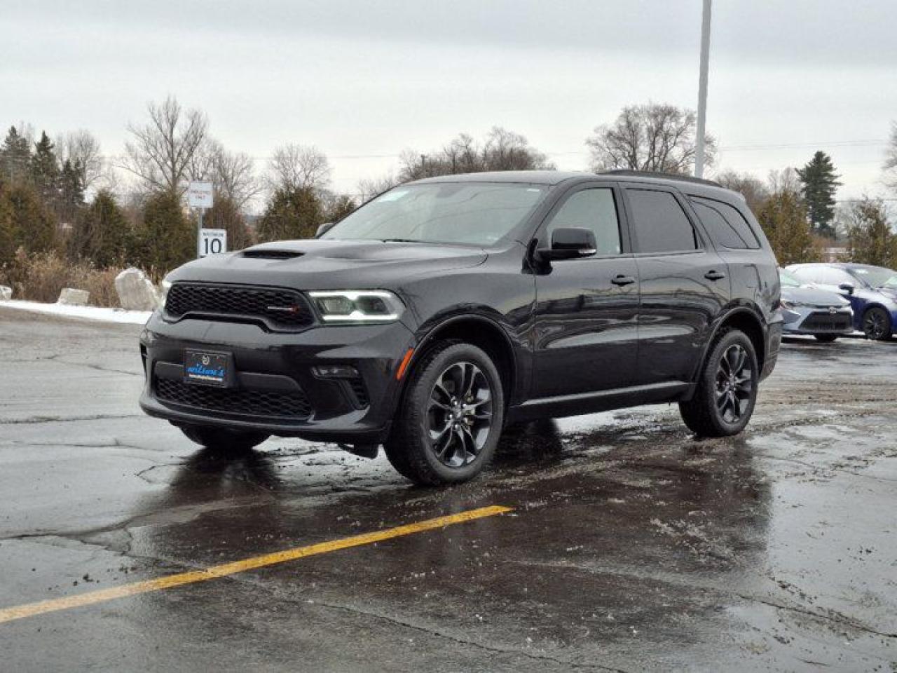 Check out this certified 2022 Dodge Durango GT | Leather | Performance Hood | Nav | Sunroof | Alpine Audio | Heated Steering + Seats & more!!. Its Automatic transmission and 3.6 L engine will keep you going. This Dodge Durango features the following options: Sunroof, Remote Start, Panoramic Roof, Navigation System, Leather, Heated Steering Wheel, Air Conditioning, Heated Seats, Tilt Steering Wheel, and Steering Radio Controls. See it for yourself at Mark Wilsons Better Used Cars, 5055 Whitelaw Road, Guelph, ON N1H 6J4.60+ years of World Class Service!450+ Live Market Priced VEHICLES! ONE MASSIVE LOCATION!Free Local Delivery Available!FINANCING! - Better than bank rates! 6 Months No Payments available on approved credit OAC. Zero Down Available. We have expert licensed credit specialists to secure the best possible rate for you and keep you on budget ! We are your financing broker, let us do all the leg work on your behalf! Click the RED Apply for Financing button to the right to get started or drop in today!BAD CREDIT APPROVED HERE! - You dont need perfect credit to get a vehicle loan at Mark Wilsons Better Used Cars! We have a dedicated licensed team of credit rebuilding experts on hand to help you get the car of your dreams!WE LOVE TRADE-INS! - Top dollar trade-in values!SELL us your car even if you dont buy ours! HISTORY: Free Carfax report included.Certification included! No shady fees for safety!EXTENDED WARRANTY: Available30 DAY WARRANTY INCLUDED: 30 Days, or 3,000 km (mechanical items only). No Claim Limit (abuse not covered)5 Day Exchange Privilege! *(Some conditions apply)CASH PRICES SHOWN: Excluding HST and Licensing Fees.2019 - 2024 vehicles may be daily rentals. Please inquire with your Salesperson.We have made every reasonable attempt to ensure options are correct but please verify with your sales professional