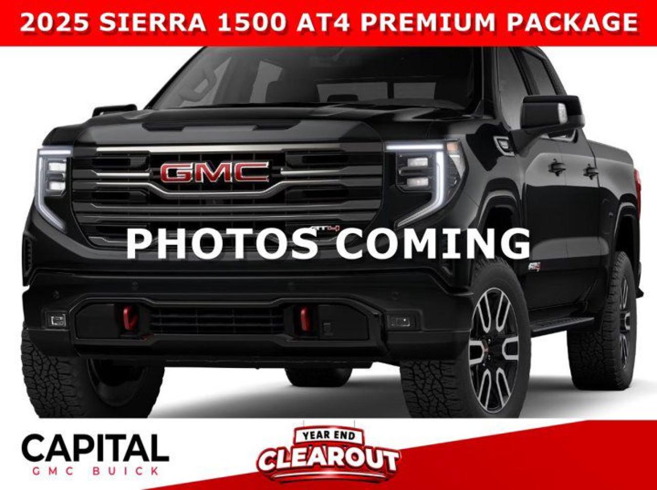 New 2025 GMC Sierra 1500 AT4 for sale in Edmonton, AB