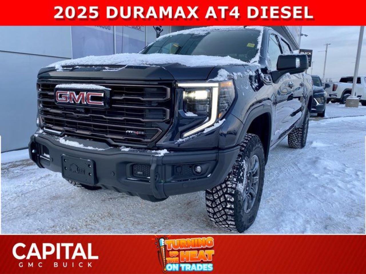 New 2025 GMC Sierra 1500 Crew Cab AT4X for sale in Edmonton, AB