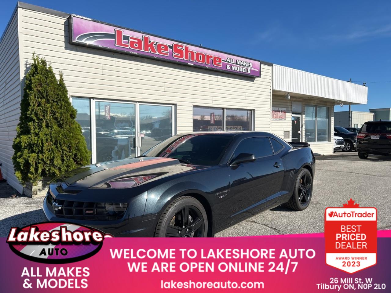 Used 2012 Chevrolet Camaro 2SS for sale in Tilbury, ON