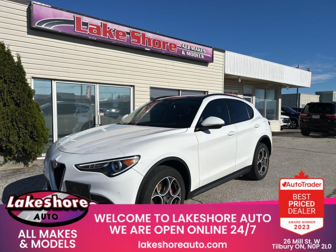 Used 2018 Alfa Romeo Stelvio Sport for sale in Tilbury, ON