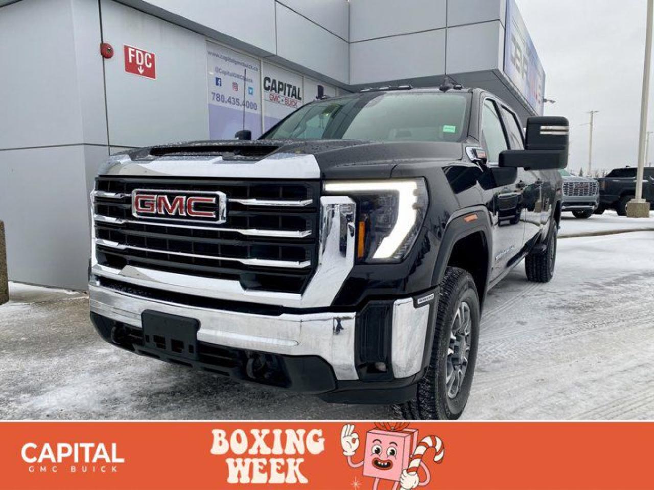 Used 2024 GMC Sierra 3500 HD Crew Cab SLE * DIESEL * LONG BOX * REFRESHED INTERIOR * for sale in Edmonton, AB