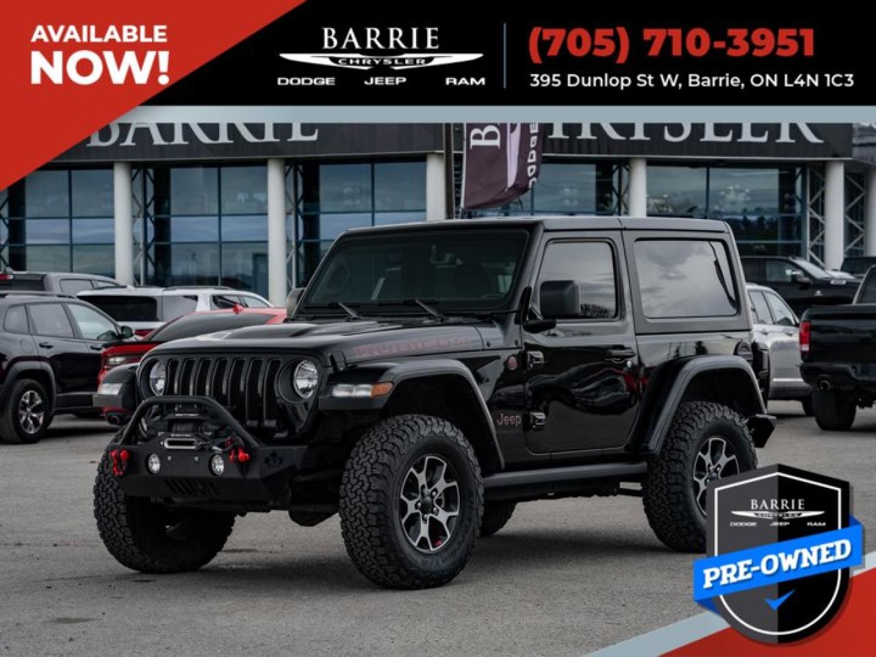 Used 2022 Jeep Wrangler RUBICON for sale in Barrie, ON