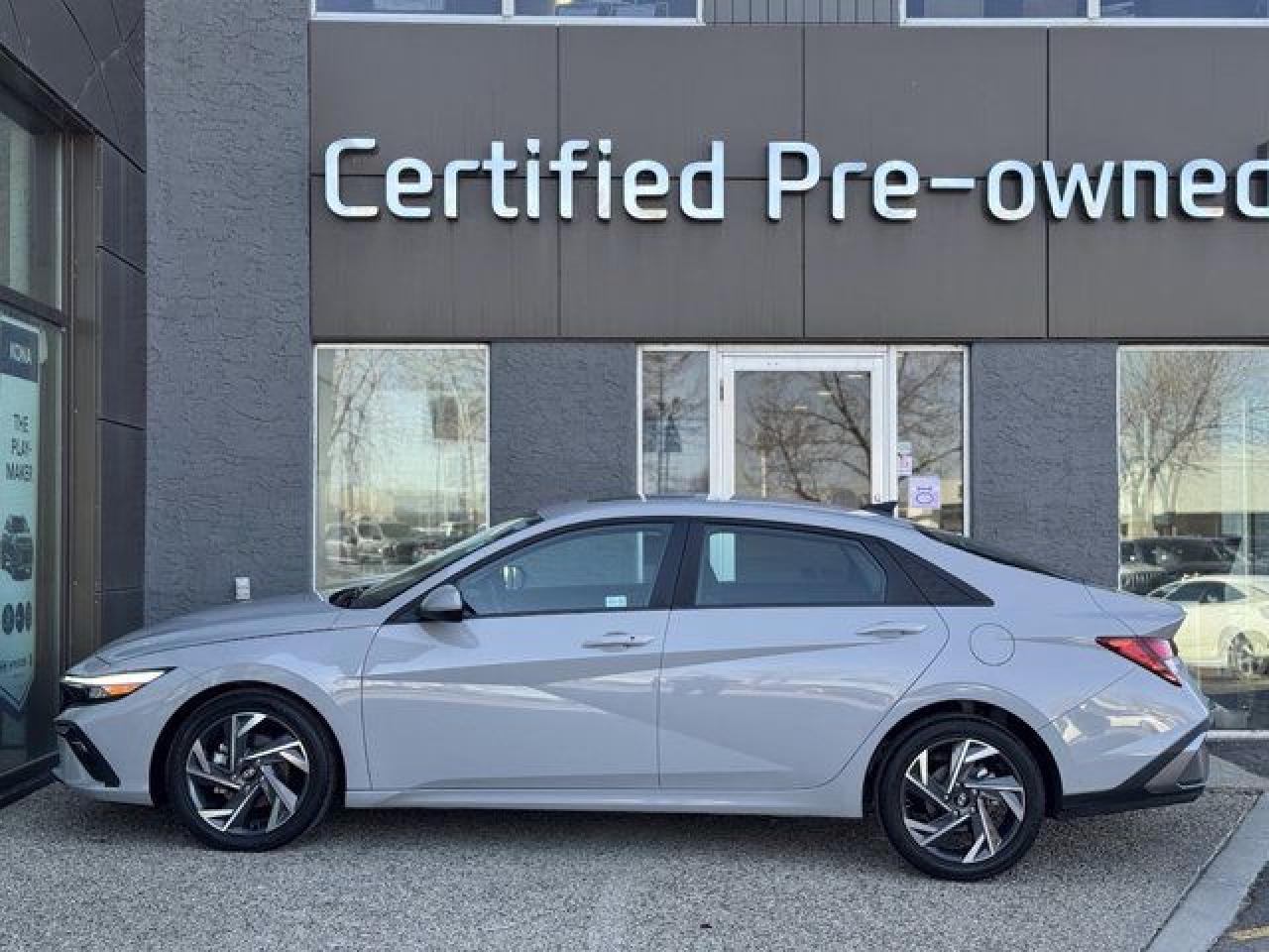 Used 2024 Hyundai Elantra TECH w/ LOW KMS / SUNROOF / NAVIGATION for sale in Calgary, AB