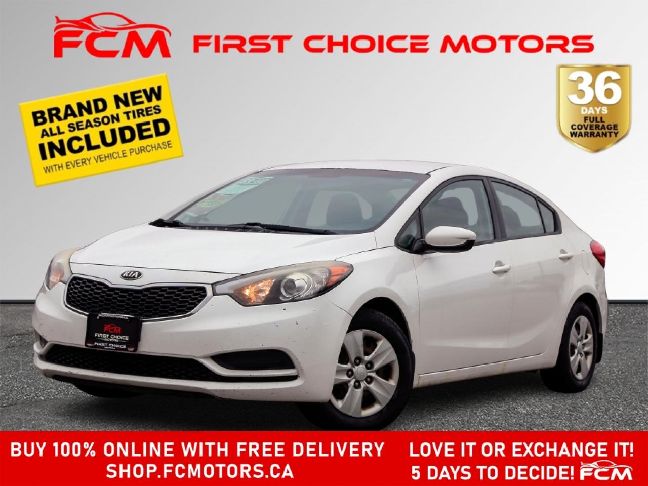 Used 2014 Kia Forte LX ~AUTOMATIC, FULLY CERTIFIED WITH WARRANTY!!!!~ for sale in North York, ON