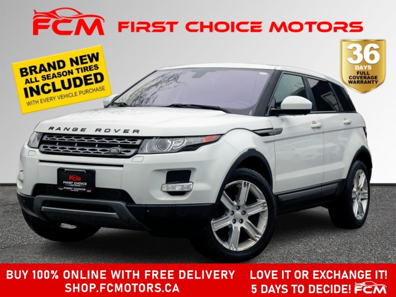 Used 2014 Land Rover Evoque PURE PREMIUM ~AUTOMATIC, FULLY CERTIFIED WITH WARR for sale in North York, ON