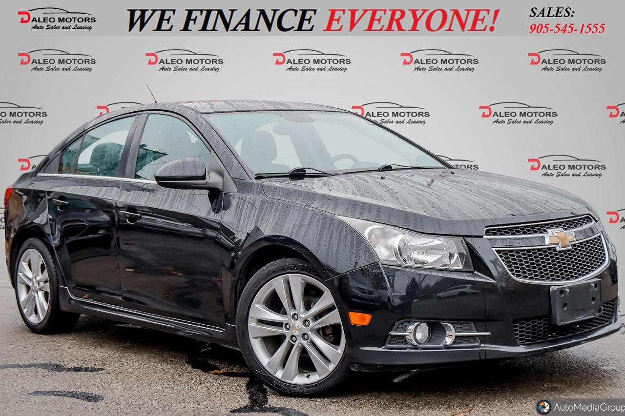 Used 2013 Chevrolet Cruze HEATED SEATS / NAV / LEATHER for sale in Hamilton, ON