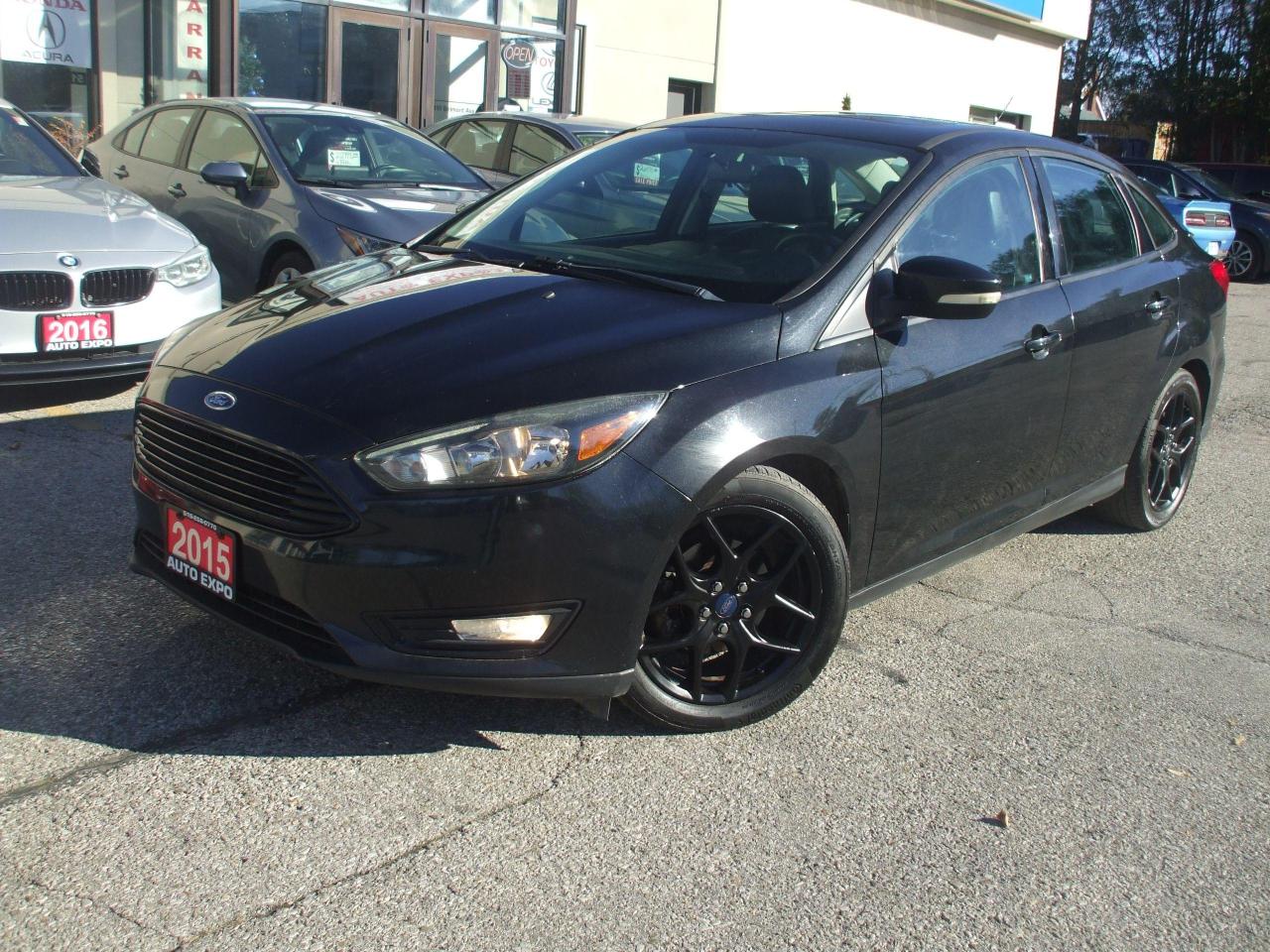 <p>Get ready to turn heads in this sleek 2015 Ford Focus SE, available now at Auto Expo Inc. This certified pre-owned sedan boasts a powerful 4-cylinder engine and a smooth automatic transmission, making it a perfect choice for city driving or weekend adventures. The black exterior and interior create a sophisticated and stylish look, while the sunroof allows you to enjoy the fresh air and sunshine. With only 88,000 km on the odometer, this Focus is practically brand new.</p><p>Step inside and experience the comfort of heated leather seats, perfect for those chilly Canadian mornings. The Focus is loaded with features to make every journey enjoyable, including a rearview camera for enhanced safety, Bluetooth connectivity for hands-free calling, and a powerful sound system with a CD player. Enjoy the peace of mind knowing this vehicle comes with a warranty, giving you added confidence on the road.</p><p>Here are five features that will make this Focus stand out:</p><ul><li><strong>Certified Pre-Owned:</strong> This means the vehicle has been thoroughly inspected and meets the highest quality standards, ensuring youre getting a reliable and dependable car.</li><li><strong>Sunroof:</strong> Experience the joy of open-air driving with a sunroof that lets you soak in the sun and fresh air.</li><li><strong>Heated Leather Seats:</strong> Indulge in luxurious comfort with heated leather seats that are perfect for all seasons.</li><li><strong>Rearview Camera:</strong> Drive with added confidence thanks to a rearview camera that provides a clear view behind you for safe parking and maneuvering.</li><li><strong>Bluetooth Connectivity:</strong> Stay connected and enjoy hands-free calling and music streaming with Bluetooth integration.</li></ul><p><span style=font-family: Inter, ui-sans-serif, system-ui, -apple-system, BlinkMacSystemFont, Segoe UI, Roboto, Helvetica Neue, Arial, Noto Sans, sans-serif, Apple Color Emoji, Segoe UI Emoji, Segoe UI Symbol, Noto Color Emoji; font-size: 14pt; font-weight: bolder;>We Finance,,,</span></p><p style=border: 0px solid #e5e7eb; box-sizing: border-box; --tw-border-spacing-x: 0; --tw-border-spacing-y: 0; --tw-translate-x: 0; --tw-translate-y: 0; --tw-rotate: 0; --tw-skew-x: 0; --tw-skew-y: 0; --tw-scale-x: 1; --tw-scale-y: 1; --tw-scroll-snap-strictness: proximity; --tw-ring-offset-width: 0px; --tw-ring-offset-color: #fff; --tw-ring-color: rgba(59,130,246,.5); --tw-ring-offset-shadow: 0 0 #0000; --tw-ring-shadow: 0 0 #0000; --tw-shadow: 0 0 #0000; --tw-shadow-colored: 0 0 #0000; margin: 0px; font-family: Inter, ui-sans-serif, system-ui, -apple-system, BlinkMacSystemFont, Segoe UI, Roboto, Helvetica Neue, Arial, Noto Sans, sans-serif, Apple Color Emoji, Segoe UI Emoji, Segoe UI Symbol, Noto Color Emoji;><span style=border: 0px solid #e5e7eb; box-sizing: border-box; --tw-border-spacing-x: 0; --tw-border-spacing-y: 0; --tw-translate-x: 0; --tw-translate-y: 0; --tw-rotate: 0; --tw-skew-x: 0; --tw-skew-y: 0; --tw-scale-x: 1; --tw-scale-y: 1; --tw-scroll-snap-strictness: proximity; --tw-ring-offset-width: 0px; --tw-ring-offset-color: #fff; --tw-ring-color: rgba(59,130,246,.5); --tw-ring-offset-shadow: 0 0 #0000; --tw-ring-shadow: 0 0 #0000; --tw-shadow: 0 0 #0000; --tw-shadow-colored: 0 0 #0000; font-weight: bolder; font-size: 18px; color: #333333;>OMVIC Licensed, UCDA & Carfax Member,,,</span></p><p style=border: 0px solid #e5e7eb; box-sizing: border-box; --tw-border-spacing-x: 0; --tw-border-spacing-y: 0; --tw-translate-x: 0; --tw-translate-y: 0; --tw-rotate: 0; --tw-skew-x: 0; --tw-skew-y: 0; --tw-scale-x: 1; --tw-scale-y: 1; --tw-scroll-snap-strictness: proximity; --tw-ring-offset-width: 0px; --tw-ring-offset-color: #fff; --tw-ring-color: rgba(59,130,246,.5); --tw-ring-offset-shadow: 0 0 #0000; --tw-ring-shadow: 0 0 #0000; --tw-shadow: 0 0 #0000; --tw-shadow-colored: 0 0 #0000; margin: 0px; font-family: Inter, ui-sans-serif, system-ui, -apple-system, BlinkMacSystemFont, Segoe UI, Roboto, Helvetica Neue, Arial, Noto Sans, sans-serif, Apple Color Emoji, Segoe UI Emoji, Segoe UI Symbol, Noto Color Emoji;>We specialize in domestic and import vehicles! Our wide selection offers something for every need and budget! Visit us @ 450 Belmont Ave West, Kitchener!</p>