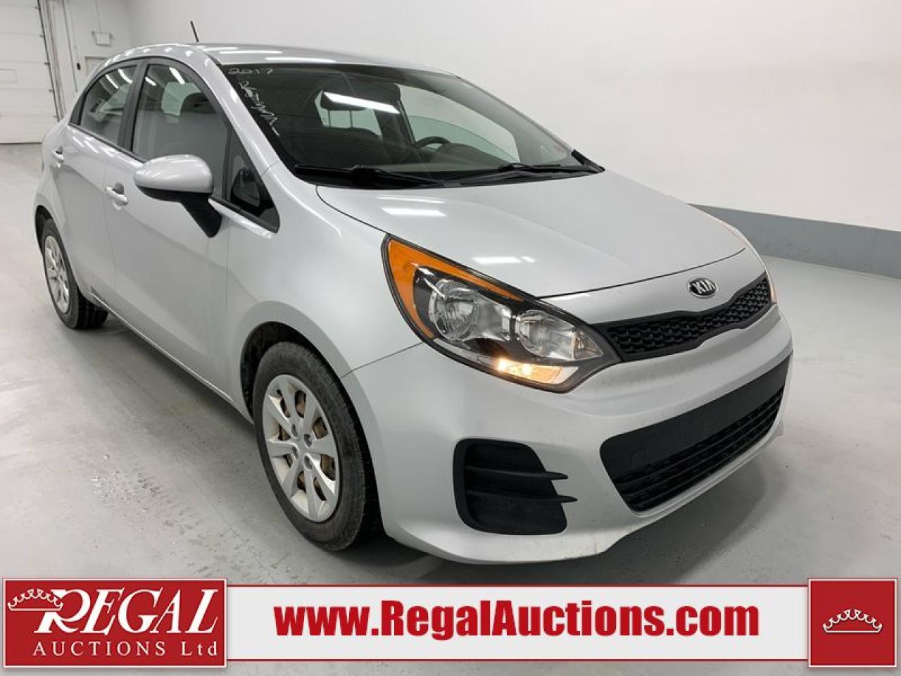 Used 2017 Kia Rio LX for sale in Calgary, AB