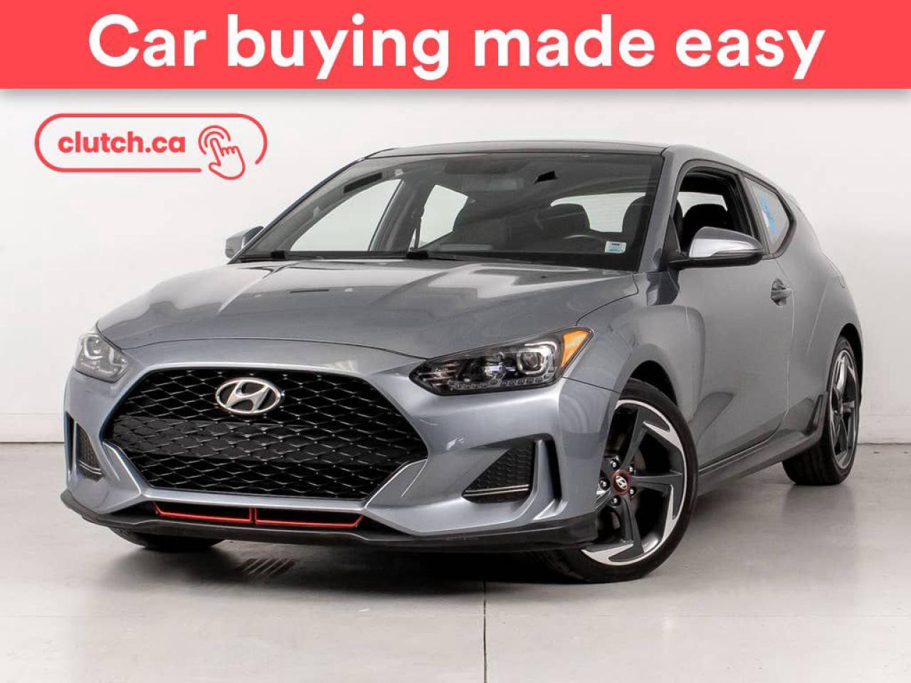 Used 2019 Hyundai Veloster Turbo w/ Push Button Start, Heated Front Seats, Backup Camera for sale in Bedford, NS