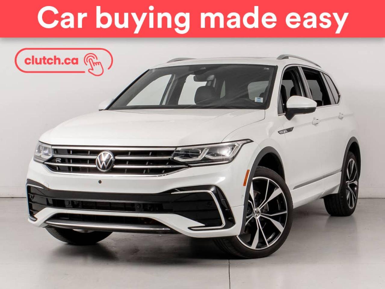 Used 2022 Volkswagen Tiguan Highline R-Line AWD w/ Apple CarPlay & Android Auto, Navigation, Ventilated Front Seats for sale in Bedford, NS