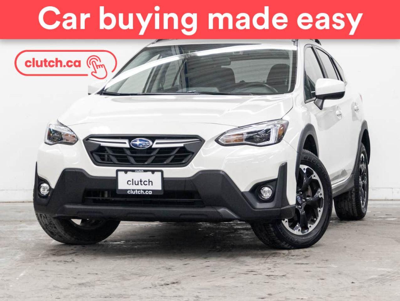 Used 2021 Subaru XV Crosstrek Sport AWD w/ Eyesight Pkg w/ Apple CarPlay & Android Auto, Power Sunroof, Rearview Cam for sale in Toronto, ON