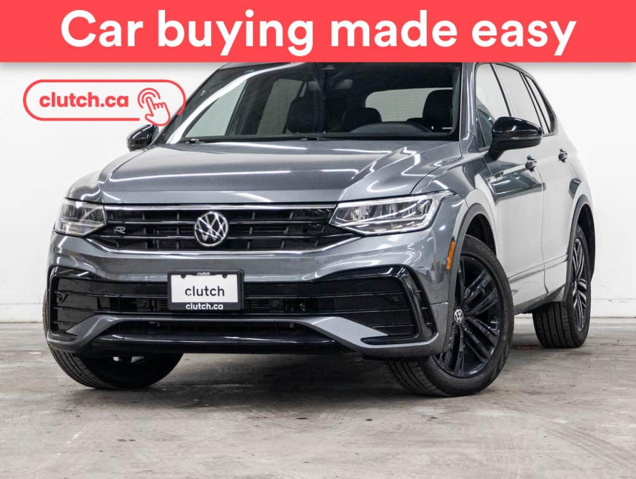 Used 2022 Volkswagen Tiguan Comfortline R-Line Black Edition AWD w/ Apple CarPlay & Android Auto,  Panoramic Moonroof, Dual-Zone A/C for sale in Toronto, ON