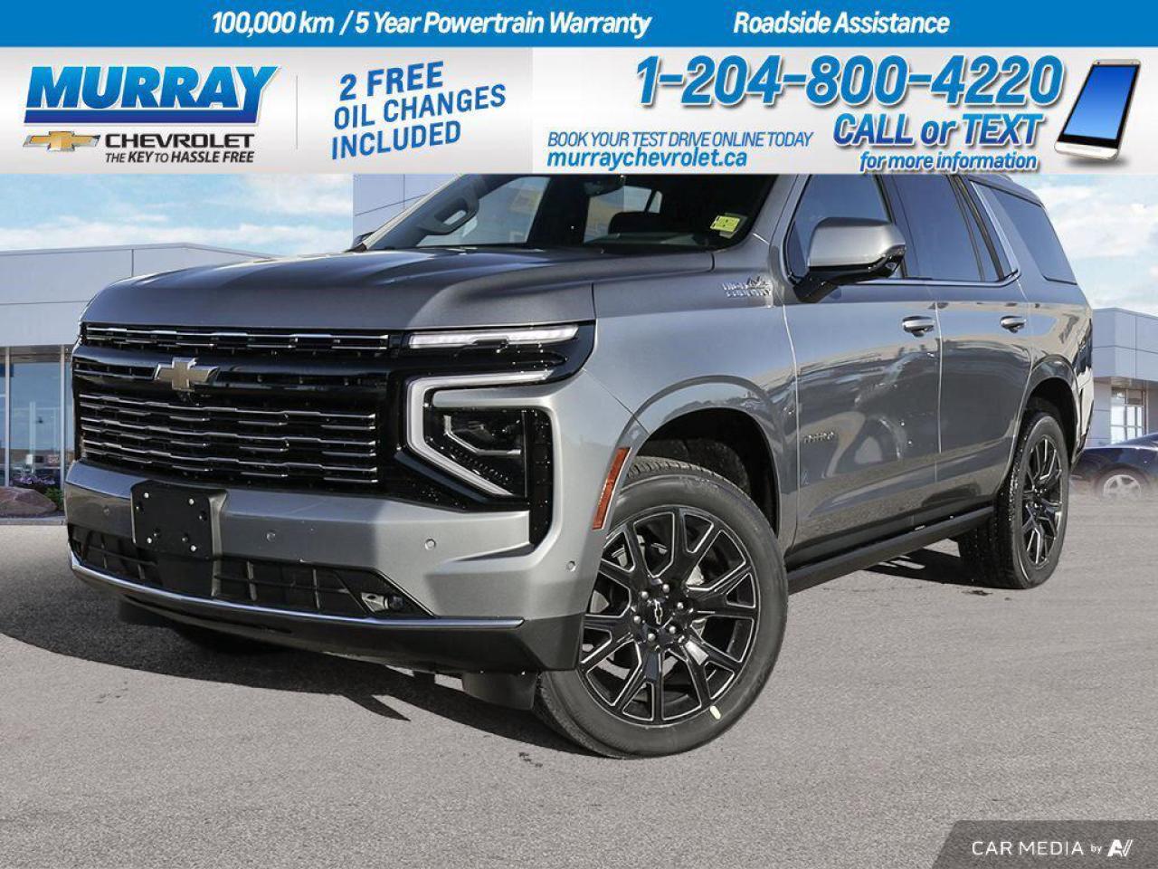 New 2025 Chevrolet Tahoe HIGH COUNTRY for sale in Winnipeg, MB