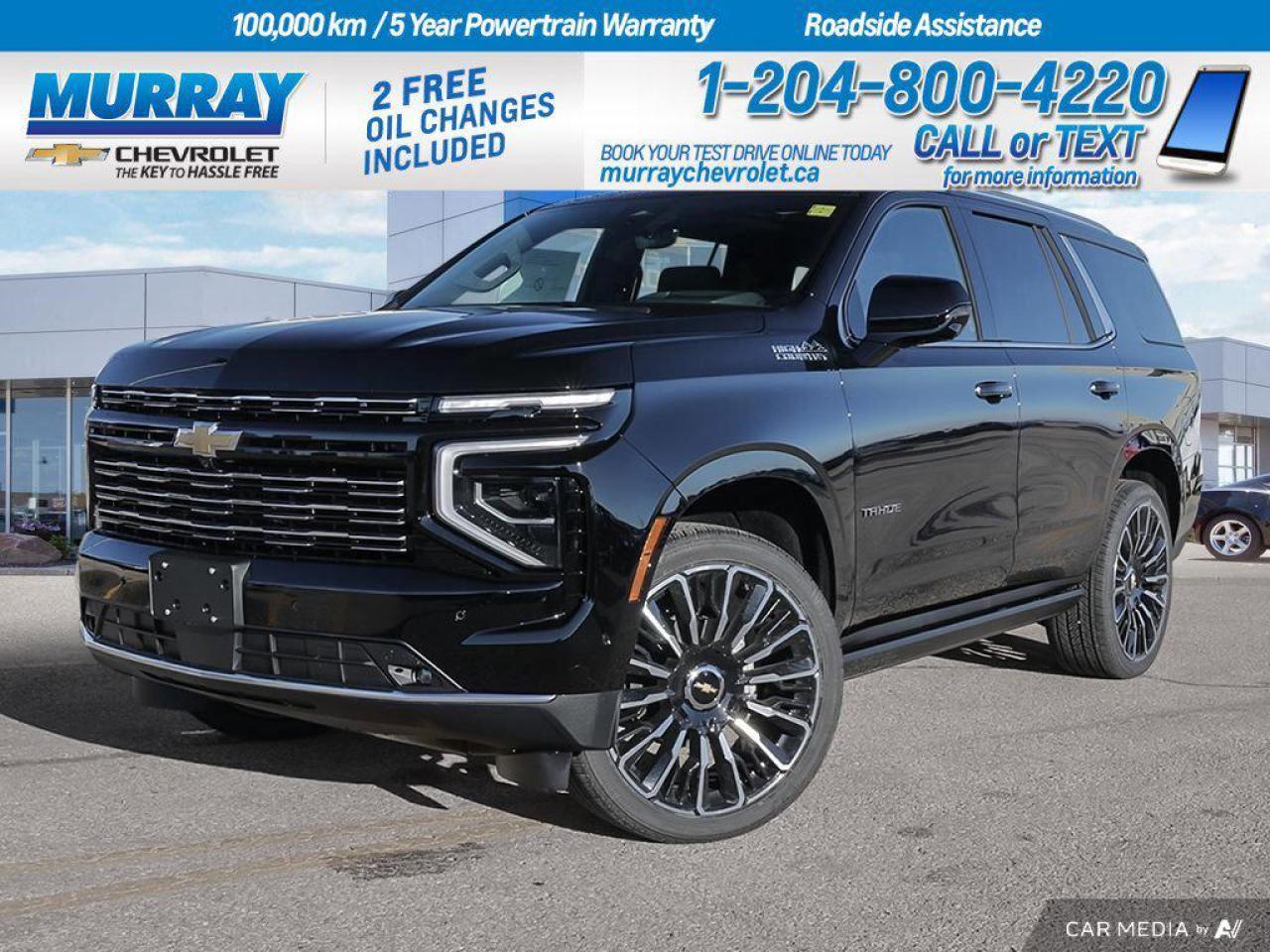 New 2025 Chevrolet Tahoe HIGH COUNTRY for sale in Winnipeg, MB