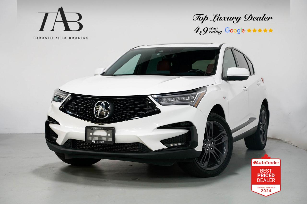 Used 2021 Acura RDX A-SPEC | AWD | RED INTERIOR | 1- OWNER for sale in Vaughan, ON