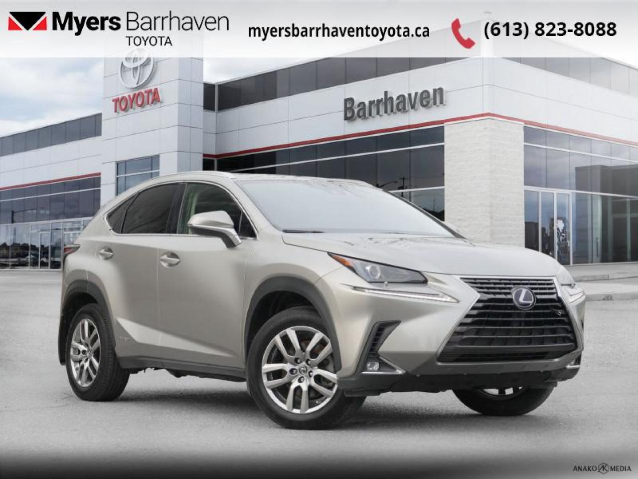 Used 2021 Lexus NX 300h Auto  - Hybrid -  Moonroof - $313 B/W for sale in Ottawa, ON