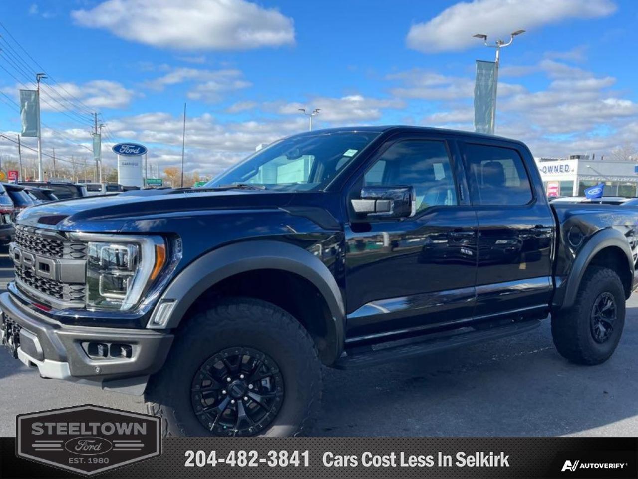 Used 2023 Ford F-150 Raptor  -  Leather Seats -  Cooled Seats for sale in Selkirk, MB