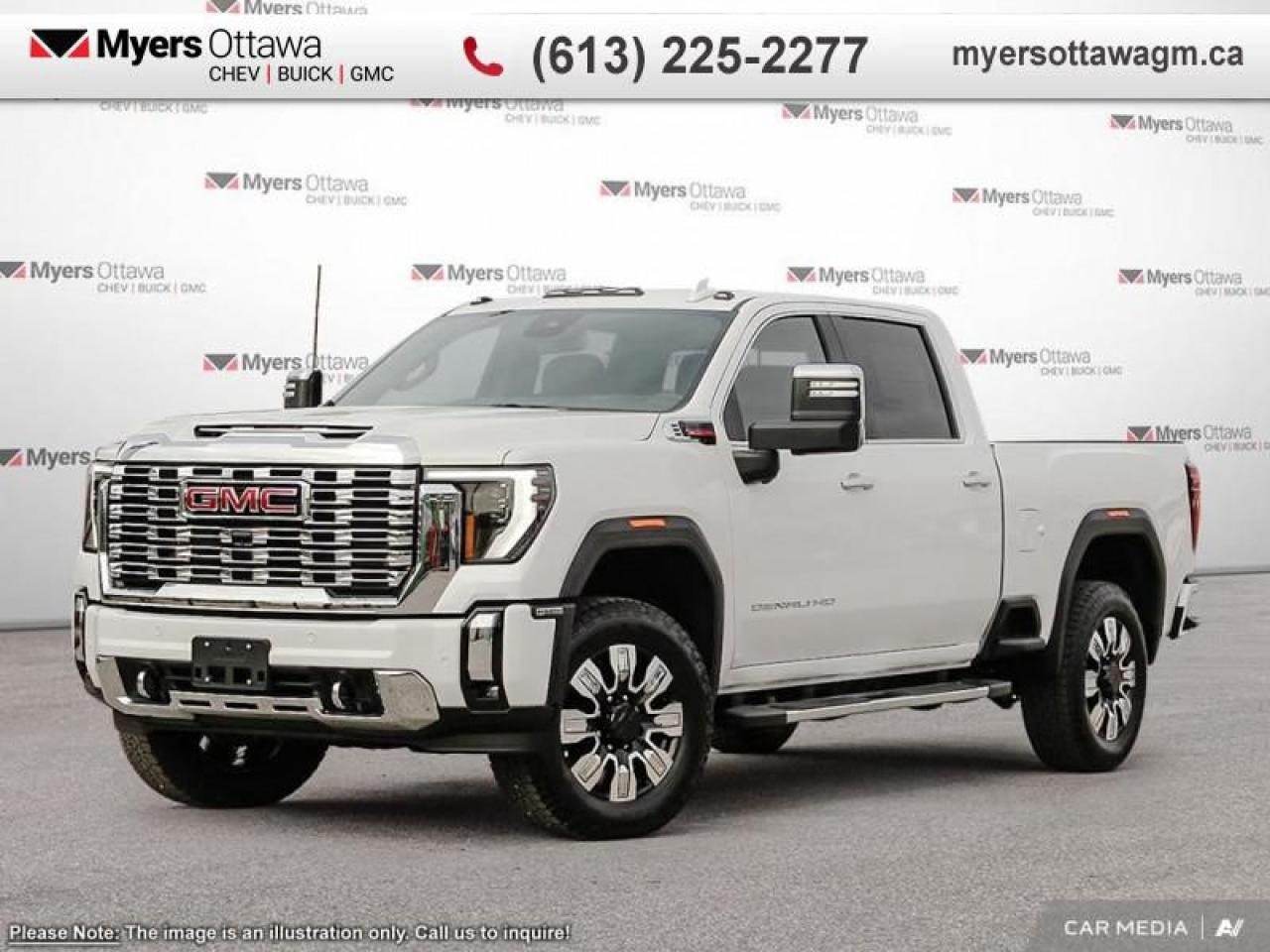 New 2025 GMC Sierra 2500 HD Denali  2500 DENALI, DURAMAX, CREW, 5TH WHEEL PREP for sale in Ottawa, ON