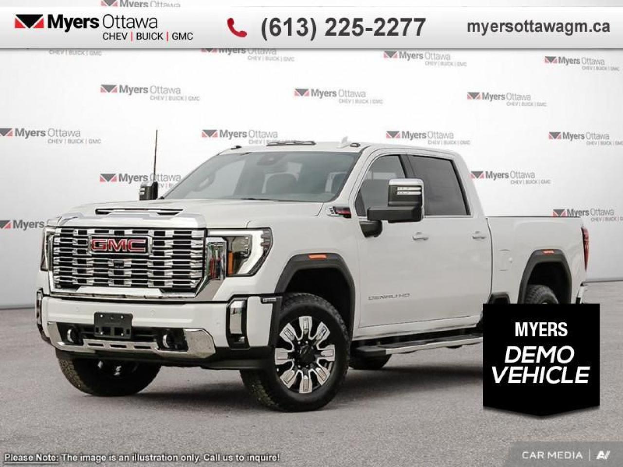 Used 2025 GMC Sierra 2500 HD Denali  2500 DENALI, DURAMAX, CREW, 5TH WHEEL PREP for sale in Ottawa, ON