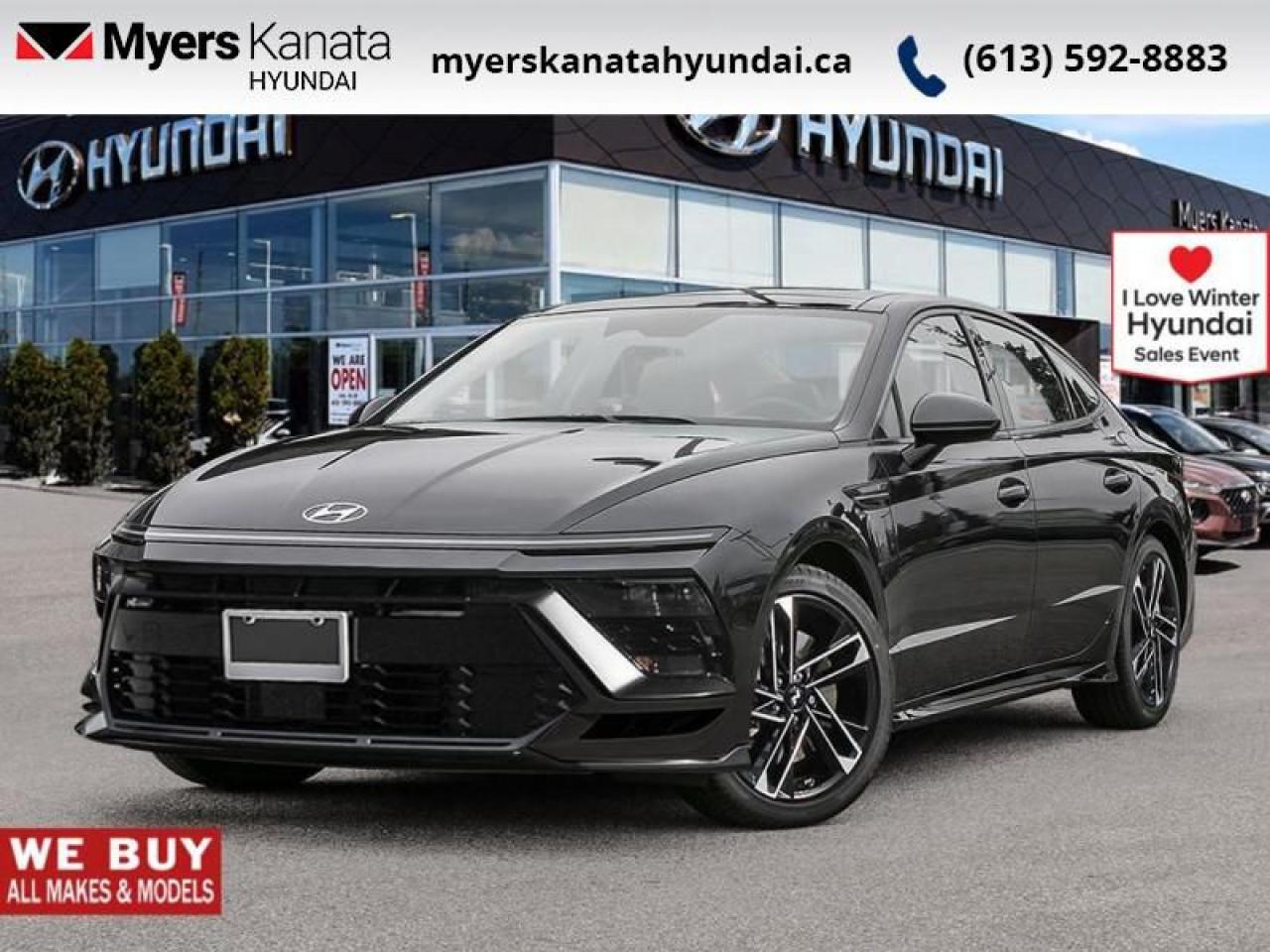 New 2025 Hyundai Sonata N-Line AWD  -  Premium Audio - $145.00 /Wk for sale in Kanata, ON