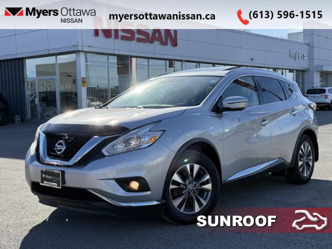 Used 2017 Nissan Murano SL  - Sunroof -  Navigation for sale in Ottawa, ON