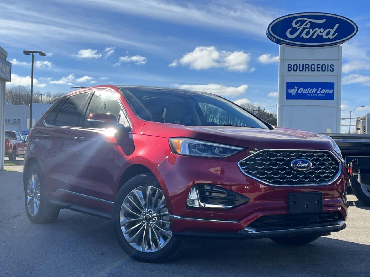 New 2024 Ford Edge Titanium  *STEERING ASSIST, HTD SEATS* for sale in Midland, ON