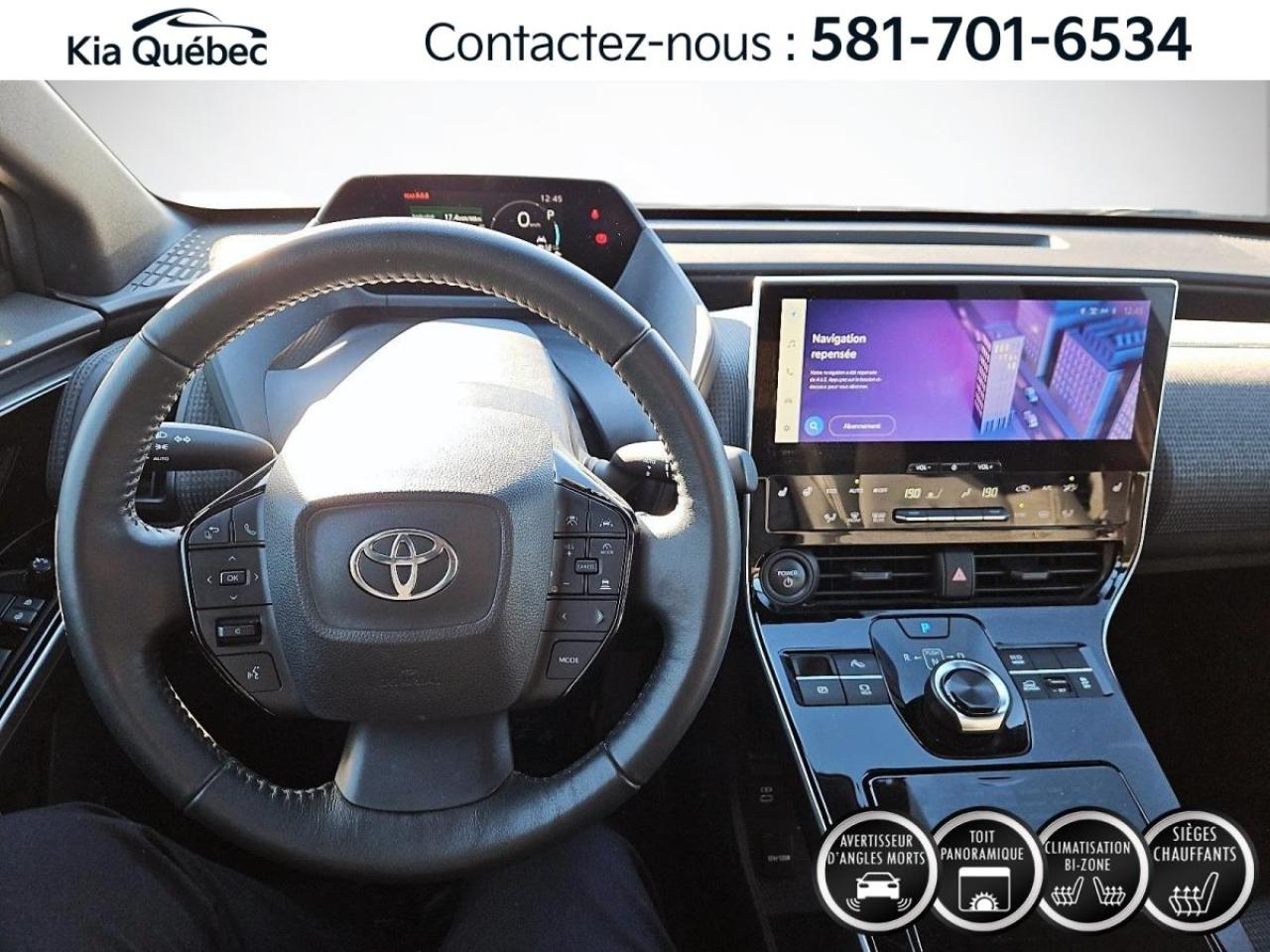 Used 2023 Toyota bZ4X XLE * AWD* TOIT PANO* BIZONE* ANGLES MORTS* for sale in Québec, QC