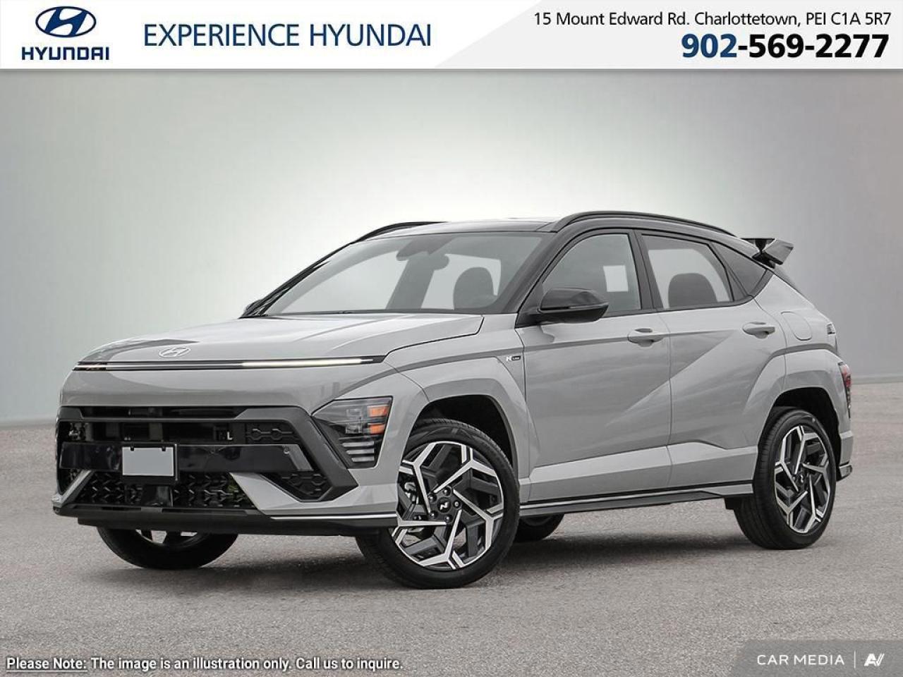 New 2025 Hyundai KONA 1.6T N Line Ultimate w/Two-Tone Roof for sale in Charlottetown, PE