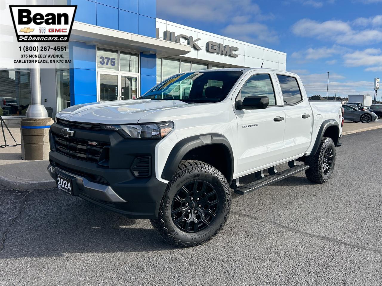 Used 2024 Chevrolet Colorado Trail Boss 2.7L 4 CYL WITH REMOTE START/ENTRY, ADAPTIVE CRUISE CONTROL, HITCH GUIDANCE, HD SURROUND VISION for sale in Carleton Place, ON