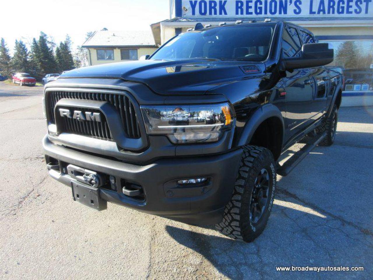 Used 2022 RAM 2500 3/4 TON POWER-WAGON-SERIES 5 PASSENGER 6.4L - HEMI.. 4X4.. CREW-CAB.. 6.6-BOX.. NAVIGATION.. POWER PEDALS.. LEATHER.. HEATED/AC SEATS.. for sale in Bradford, ON