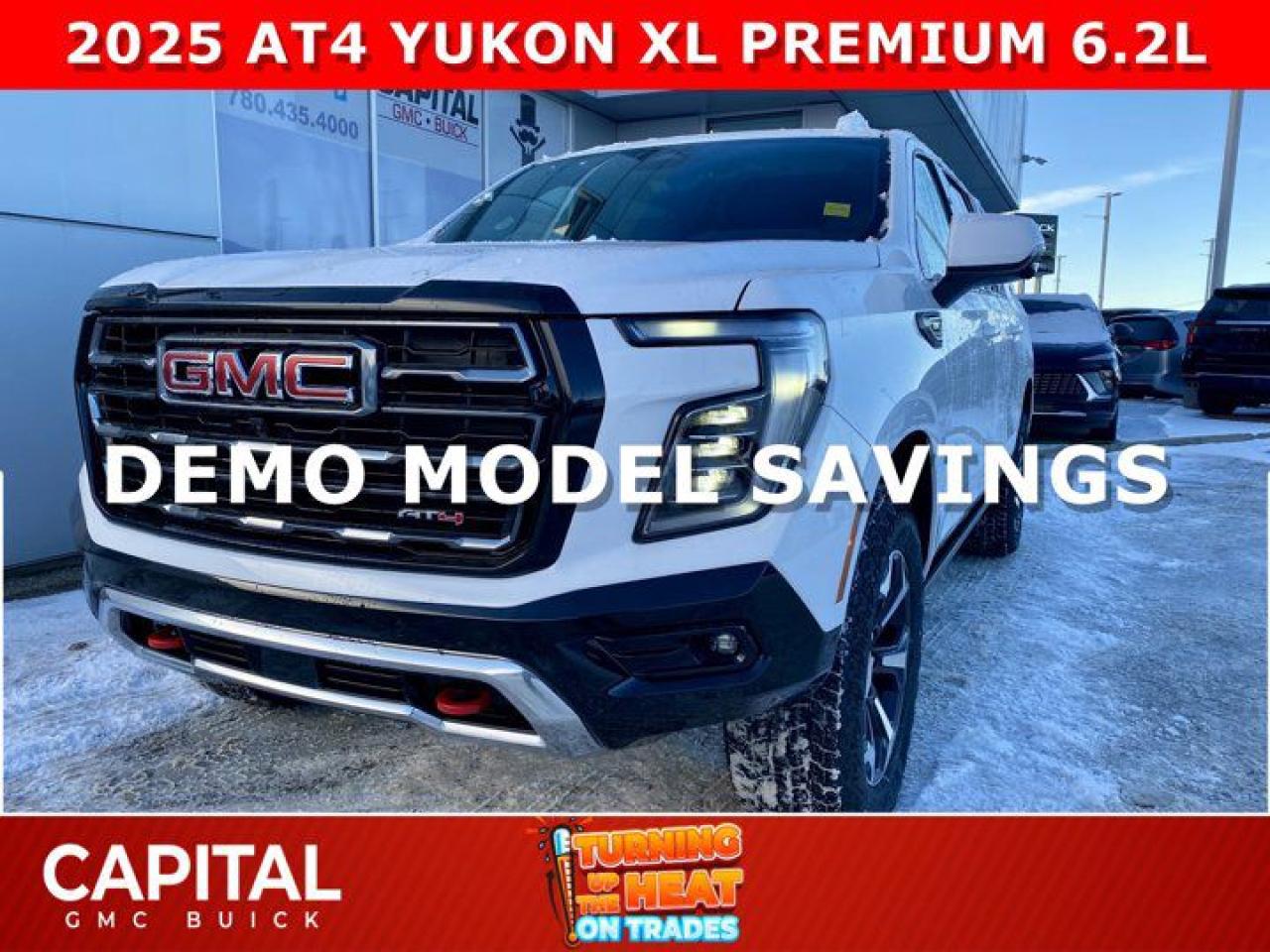 New 2025 GMC Yukon XL AT4 4WD for sale in Edmonton, AB