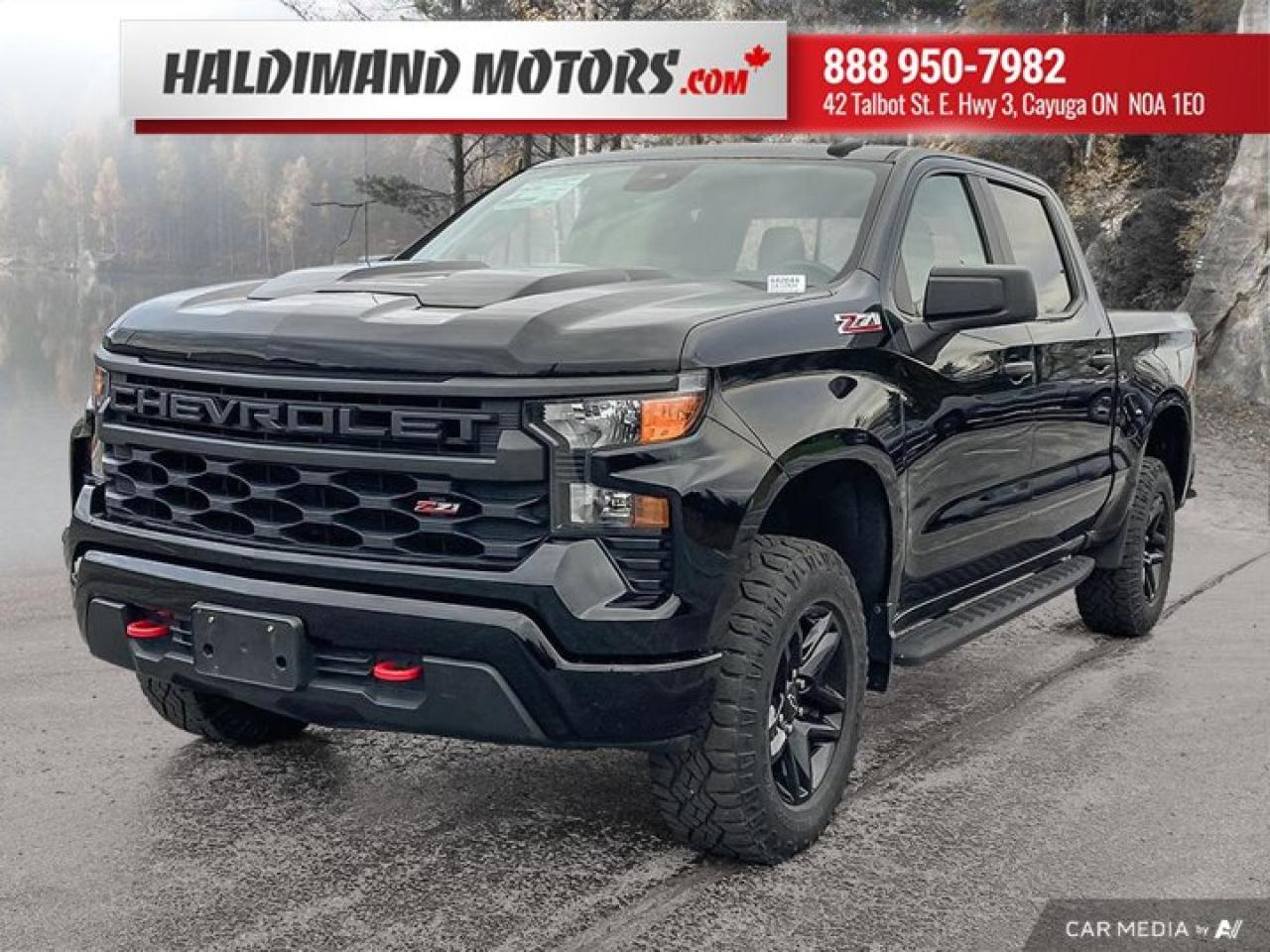 Used 2022 Chevrolet Silverado 1500 Custom Trail Boss for sale in Cayuga, ON