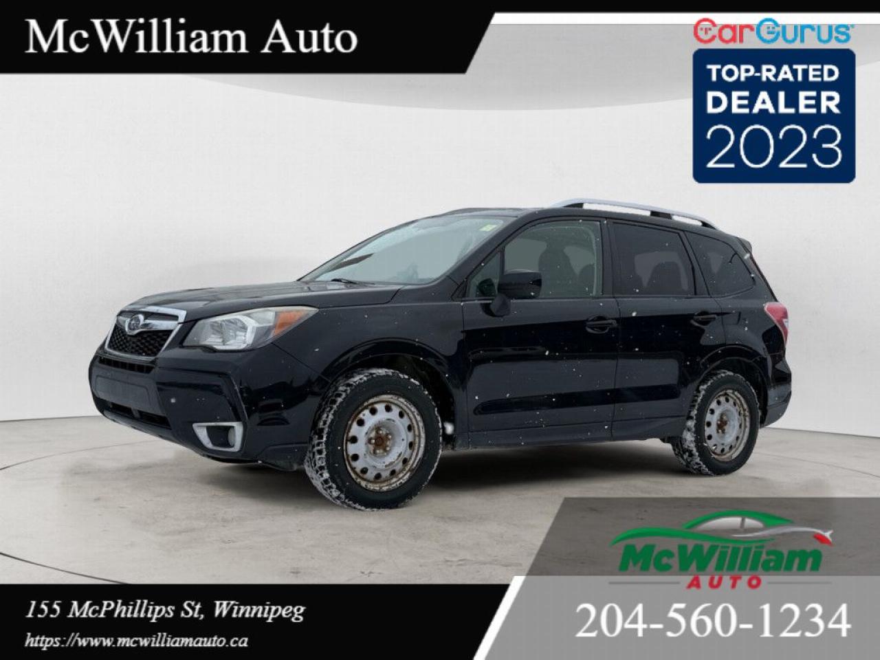 Used 2014 Subaru Forester 2.0XT premium AWD |HEATED SEATS|BACK UP CAMERA|PANO ROOF|CLEAN TITLE| for sale in Winnipeg, MB