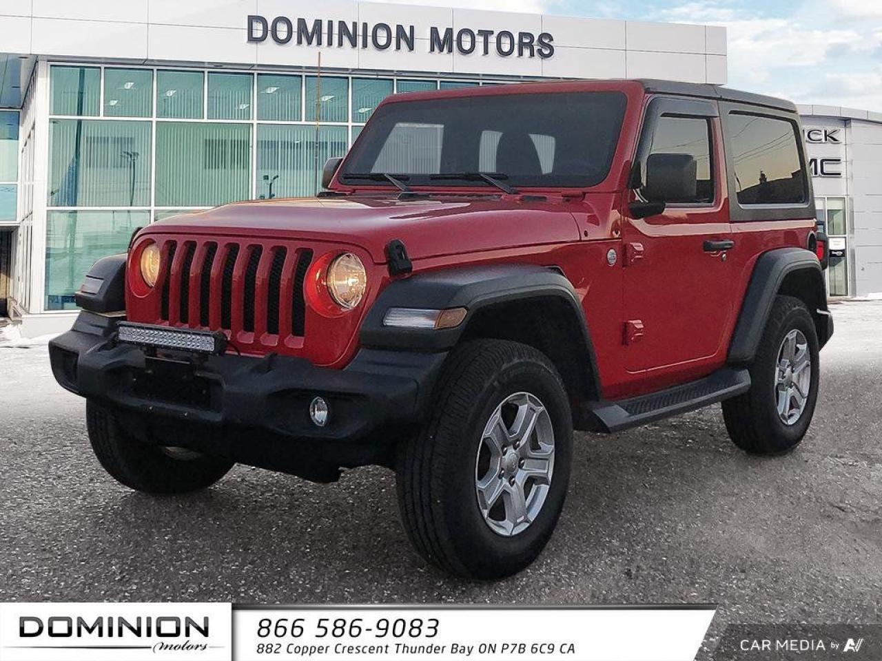 Used 2020 Jeep Wrangler SPORT for sale in Thunder Bay, ON