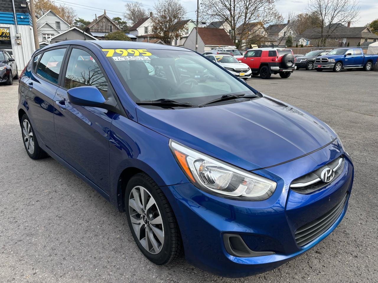 Used 2017 Hyundai Accent GL, Hatchback, Alloys, HTD Seats, for sale in St Catharines, ON