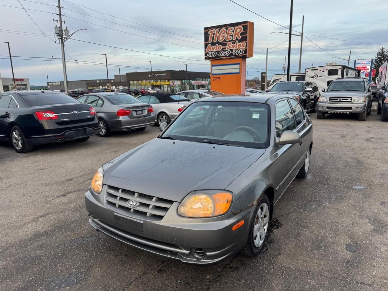 Used 2004 Hyundai Accent GS, COUPE, AUTO, ONLY 72KMS, AS IS for sale in London, ON