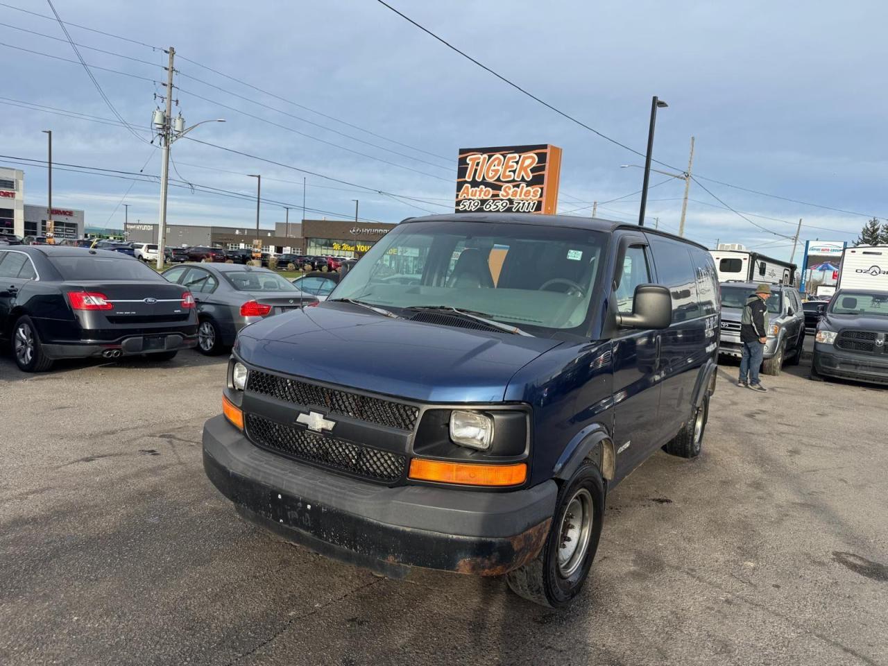 Used 2003 Chevrolet Express Cargo Van RUNS AND DRIVES GOOD, CARGO VAN, AS IS for sale in London, ON