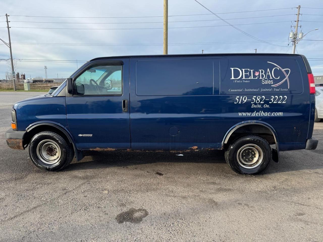 2003 Chevrolet Express Cargo Van RUNS AND DRIVES GOOD, CARGO VAN, AS IS - Photo #2