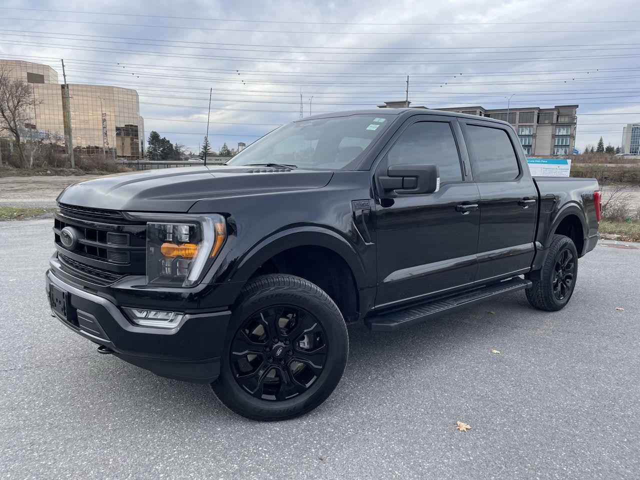 Used 2023 Ford F-150 XLT Crew Cab Black Pack, 302a, Leather, Sport, Easy Financing for sale in Ottawa, ON