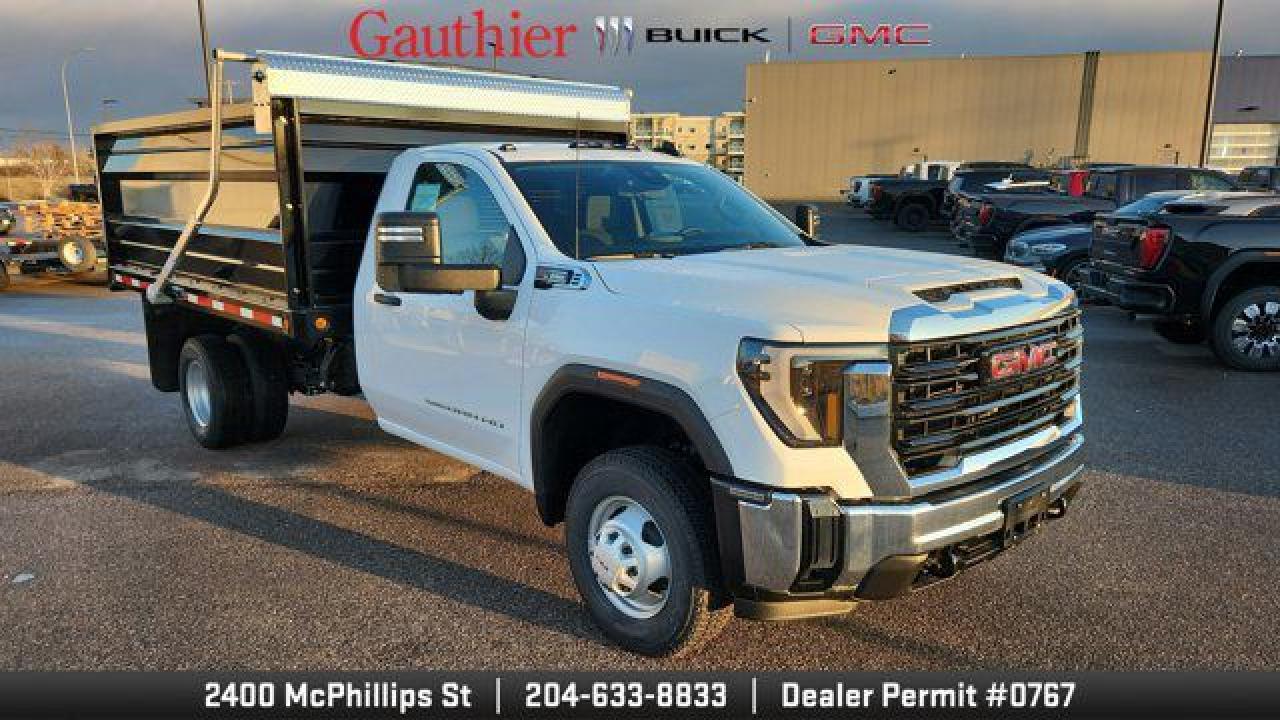 New 2024 GMC Sierra 3500 HD CC Pro 4WD 12 ft Pwr Dump Box for sale in Winnipeg, MB