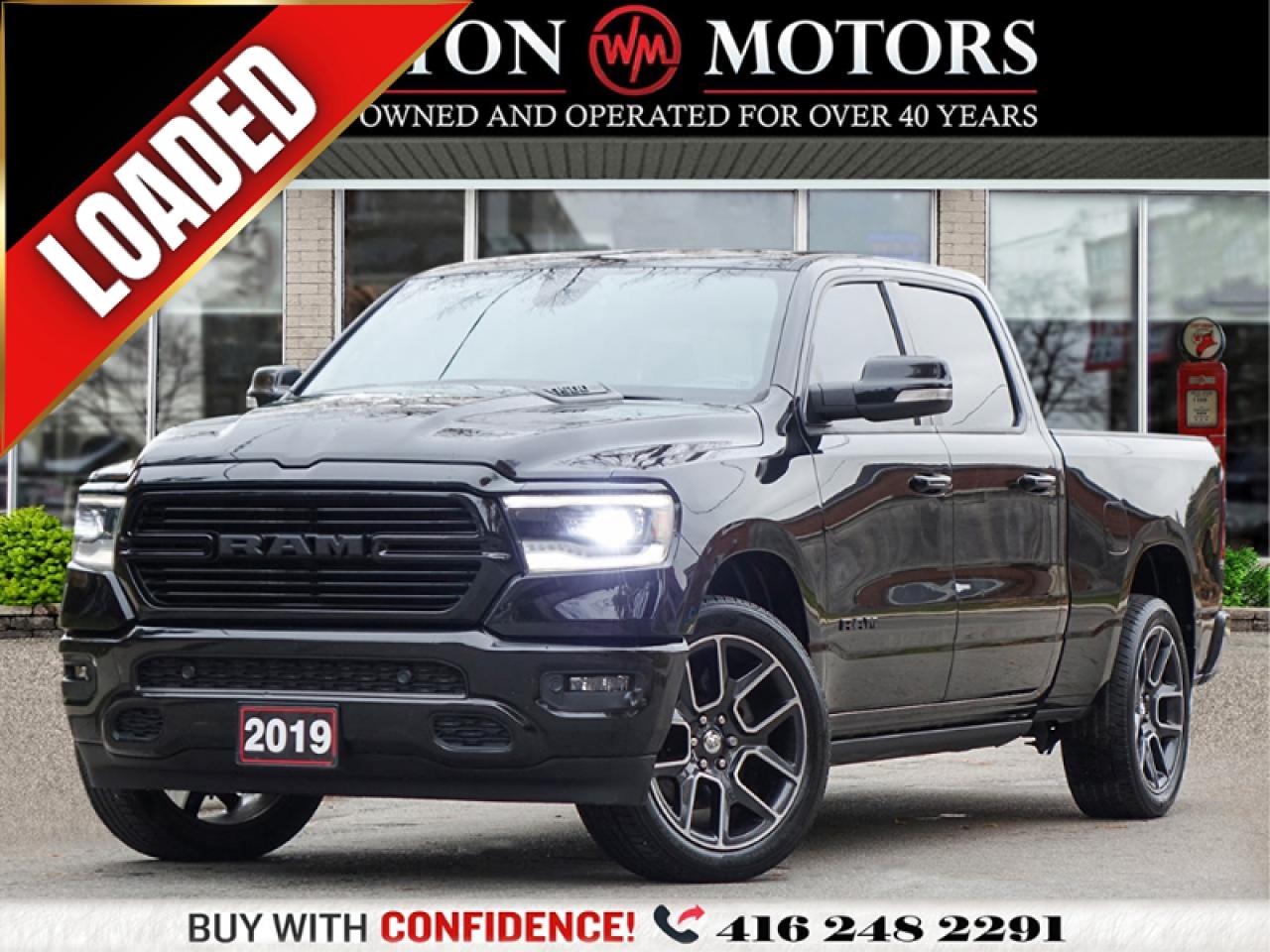 Used 2019 RAM 1500 MOONROOF*LEATHER*4X4*SPORT*5.7L*FULLY LOADED* for sale in Toronto, ON