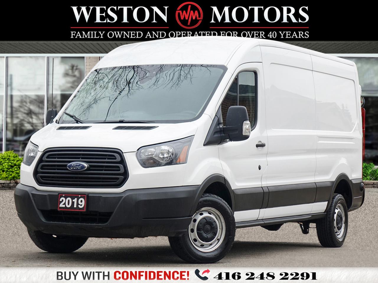 Used 2019 Ford Transit 250 MIDROOF*REV-CAM*POWER GROUP*EXTENDED* for sale in Toronto, ON