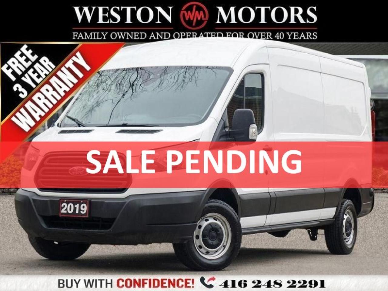 2019 Ford Transit 250 MIDROOF*REV-CAM*POWER GROUP*EXTENDED*