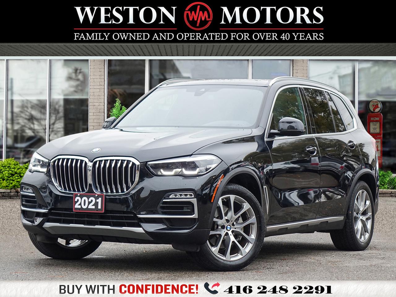 2021 BMW X5 AWD*LEATHER*MOONROOF*NAVI*XDRIVE40I*3.0L*PWR GROUP Photo0