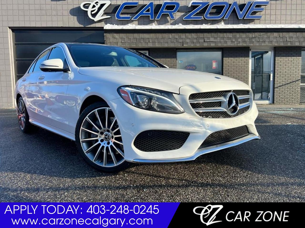 Used 2018 Mercedes-Benz C300 C300 4MATIC EASY APPROVAL for sale in Calgary, AB