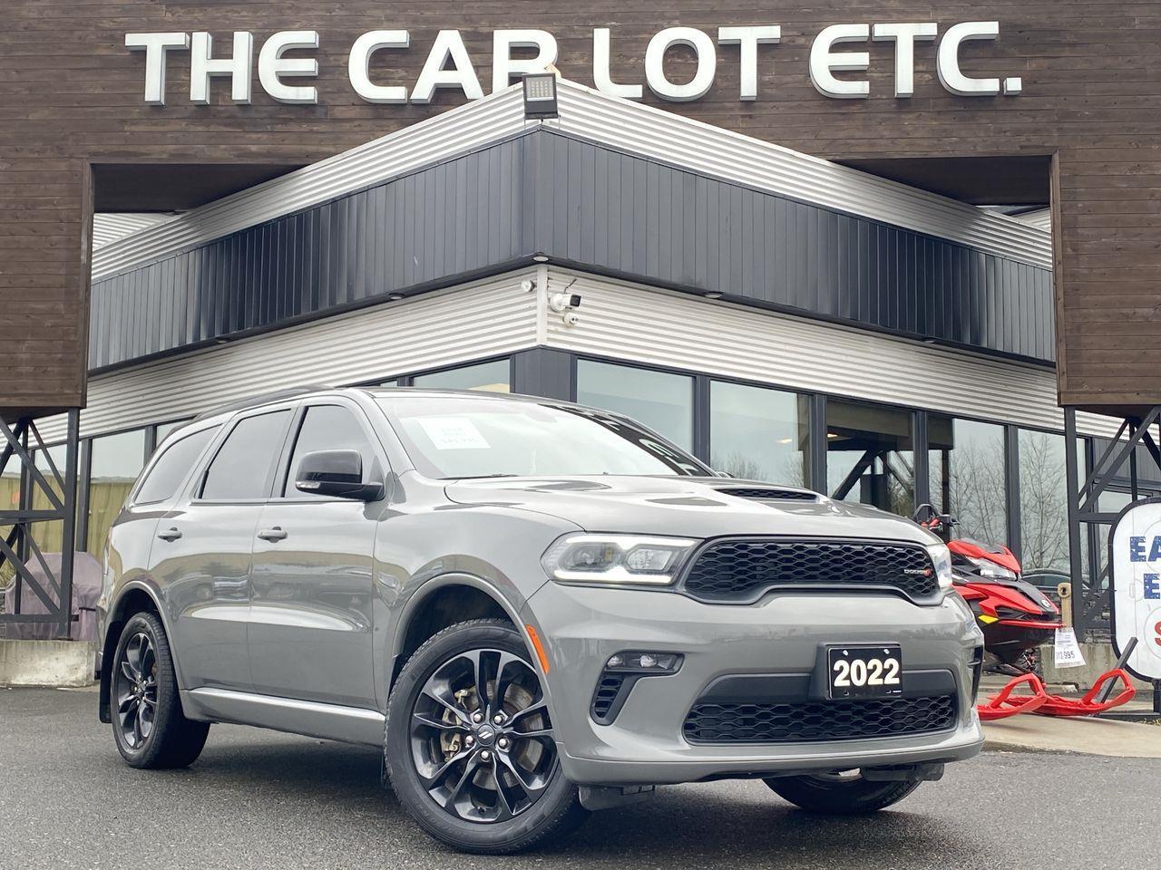 Used 2022 Dodge Durango GT 3RD ROW! HEATED LEATHER SEATS, MOONROOF, REMOTE START, NAV!! for sale in Sudbury, ON