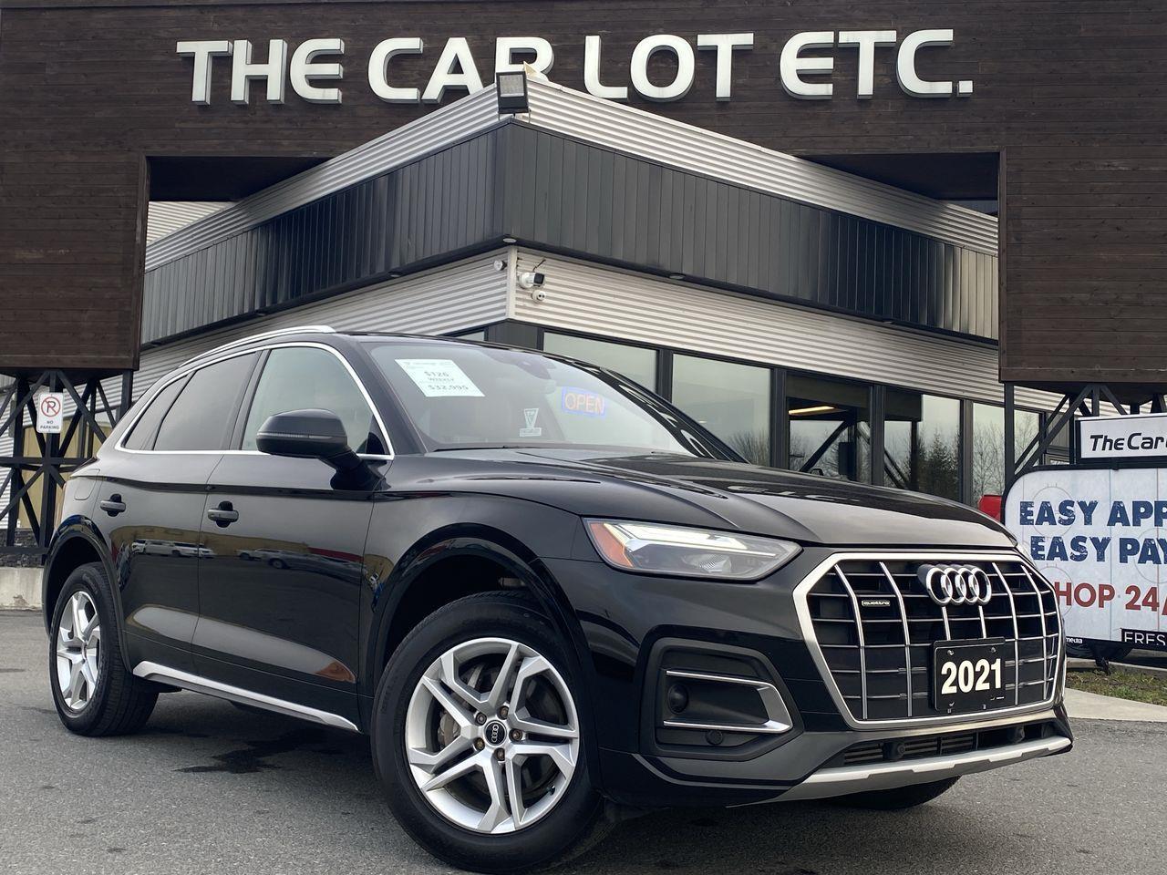 Used 2021 Audi Q5 45 Komfort AWD HYBRID!! HEATED LEATHER SEATS/STEERING WHEEL, APPLE CARPLAY/ANDROID AUTO, SIRIUS XM! for sale in Sudbury, ON